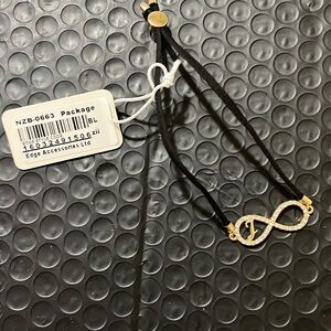 J initial infinity bracelet